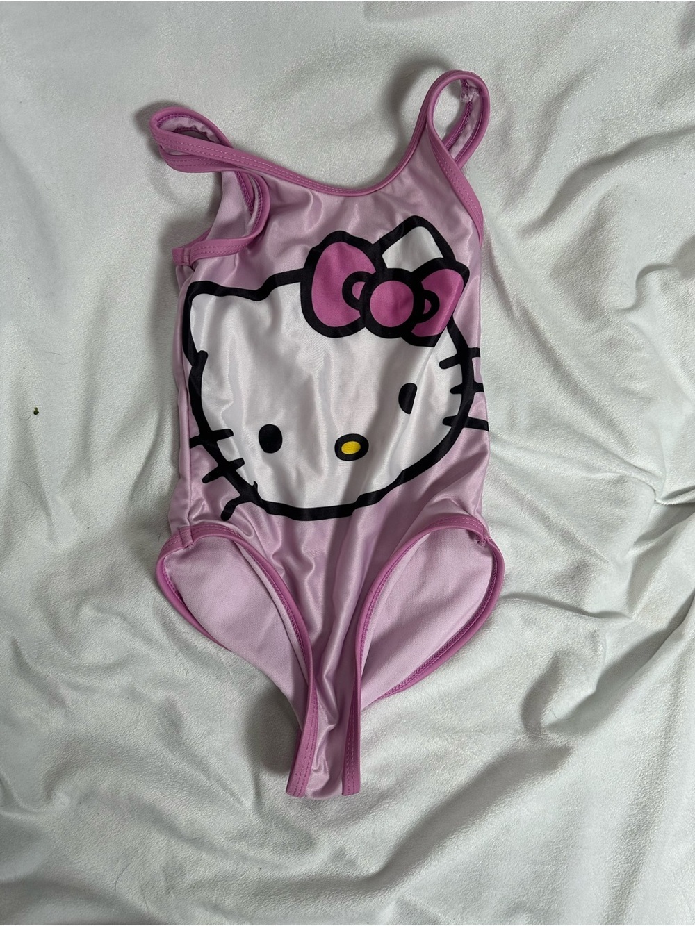 Hello Kitty Light and Dark Pink Girls Swimwear